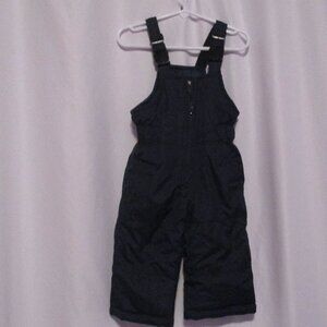 OshKosh Bgosh Snow Bib Pants Infant 12M Navy Insulated Winter Overalls
